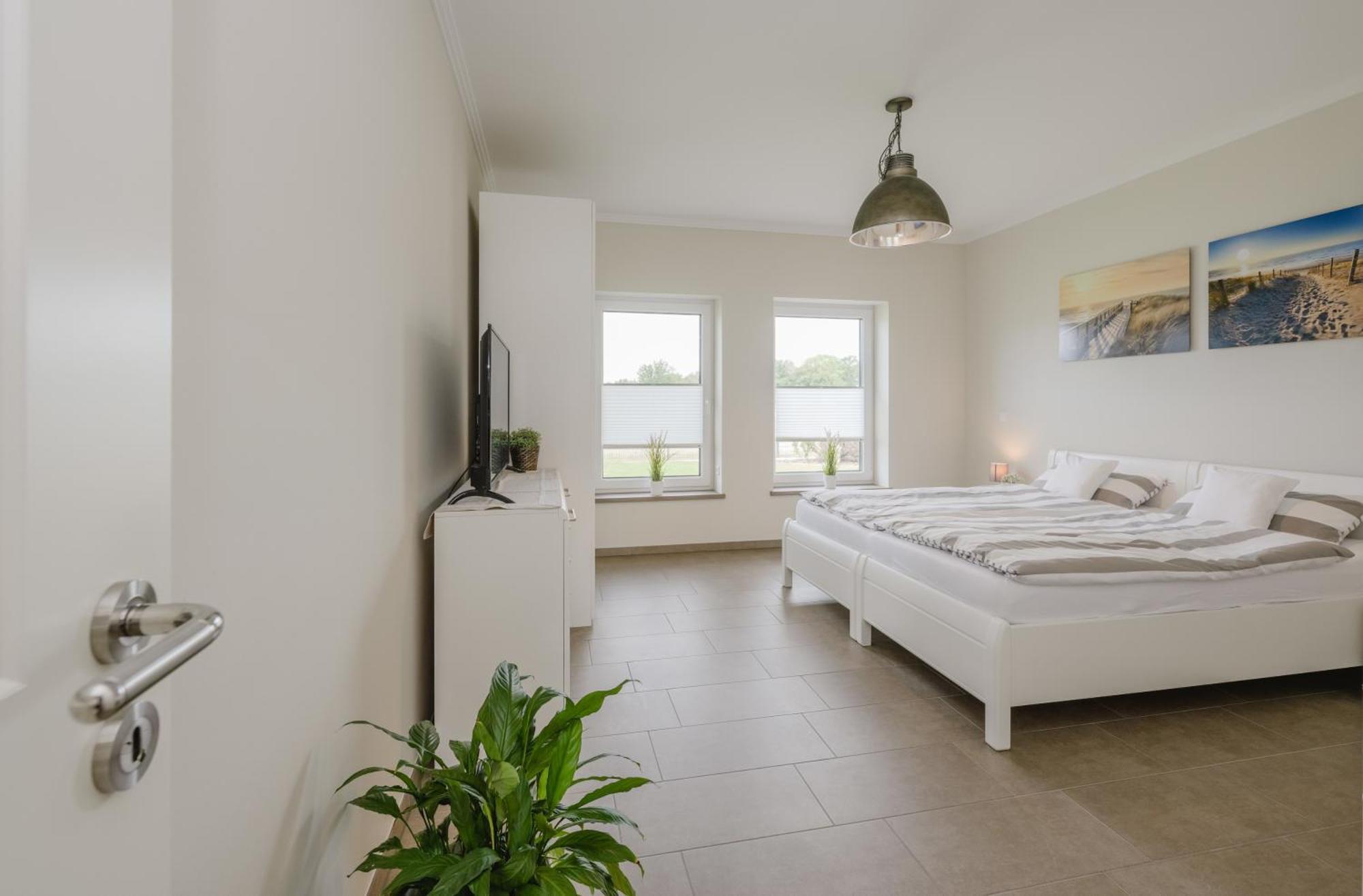 Ferienhaus Seeblick Walchum Esterno foto