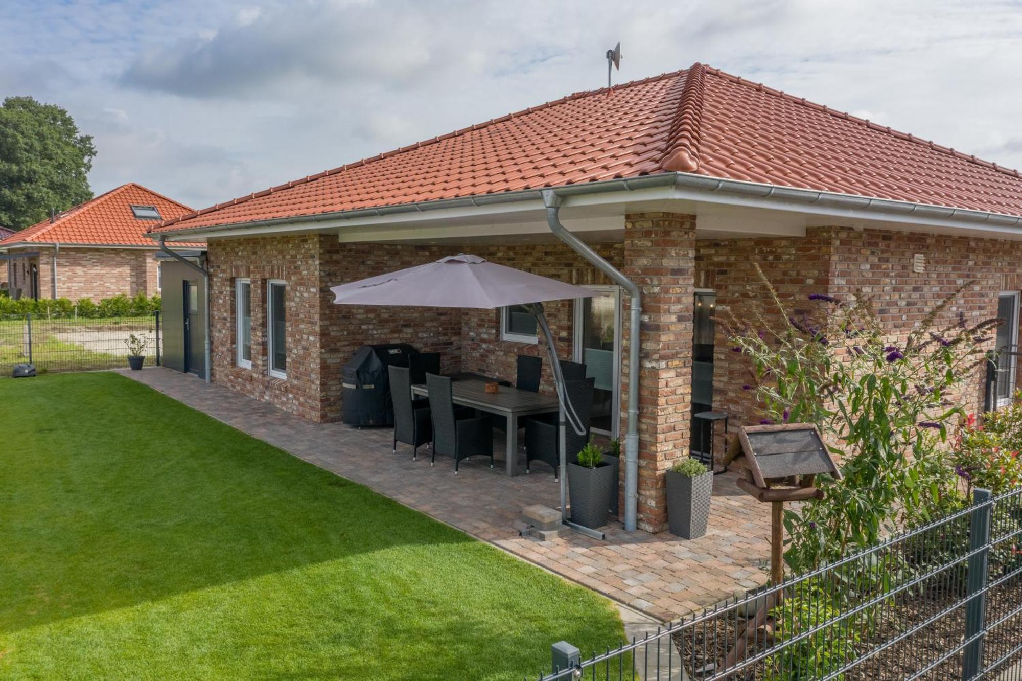 Ferienhaus Seeblick Walchum Esterno foto