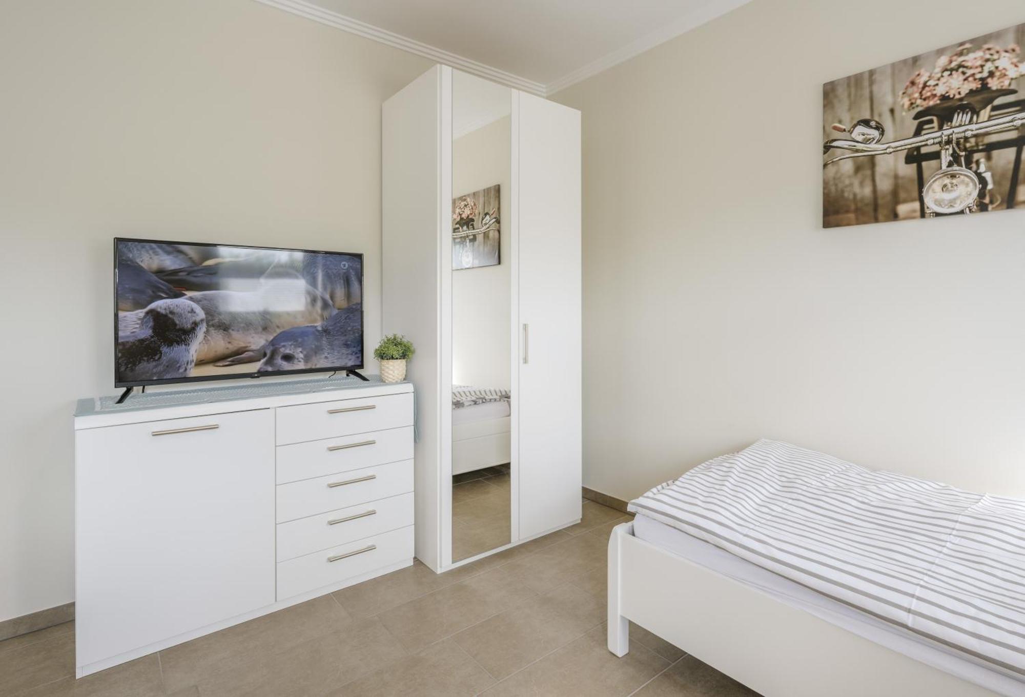 Ferienhaus Seeblick Walchum Esterno foto